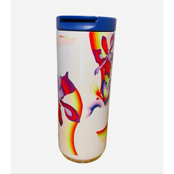 Starbucks 2025 Floral Iridescent Tumbler - Picture 2 of 7